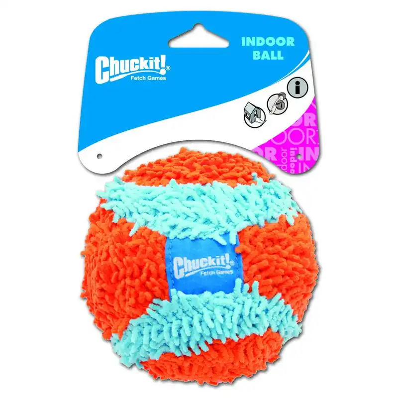 ! Bounceflex For Dog Blue/orange Fabric Dog Toy Medium 1 Pk