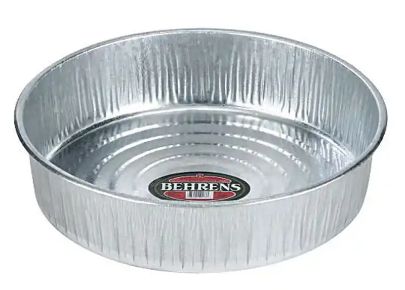 Hog Pan, Galvanized, 3,5-gals,