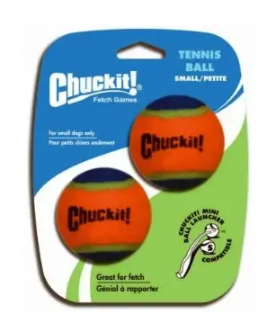! For Dog Multicolored Rubber Ball Launcher Tennis Balls Small 2 Pk