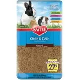 Clean & Cozy Natural Small Animal Bedding, 24.6 Liters (1700 Cubic Inches)