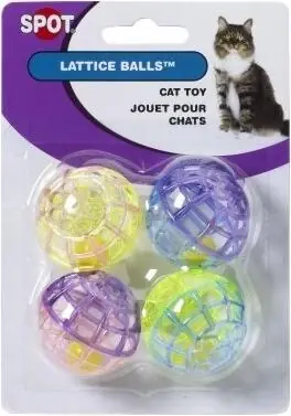 Ethical Cat Lattice Balls 4 Pack - 2914bl
