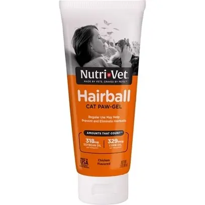 Hairball Paw-gel For Cats, Chicken Flavor, 3 Oz