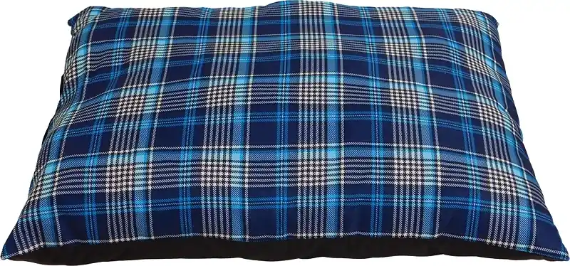Aspenpet 27300 High-loft Pillow Pet Bed, 27 In L X 36 In W, Sleep Denim Pattern