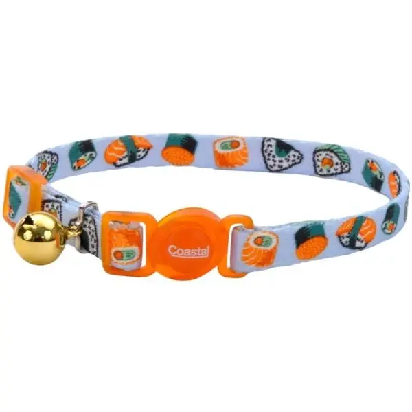 Adjustable Cat Collar 3/8" X 8-12" For Comfort And Safety