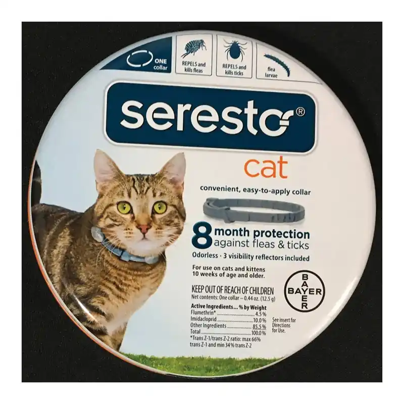 Cat Flea & Tick Collar, Adjustable