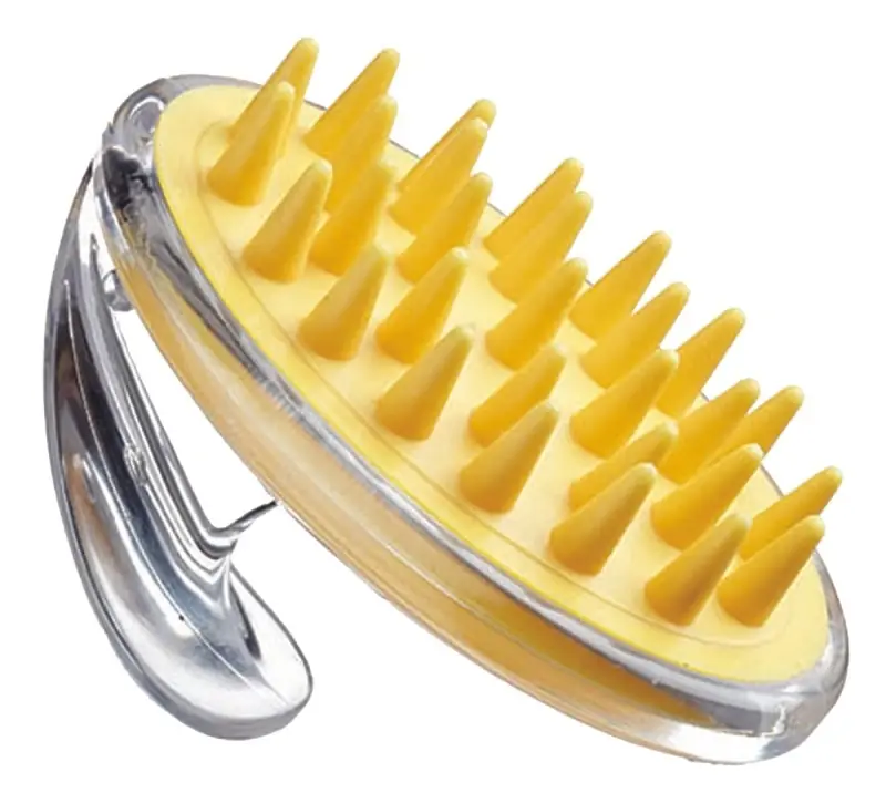 Conair Pro Rubber Curry Comb For Dogs, 5.25 X 3.5 In., Model Us1354-14