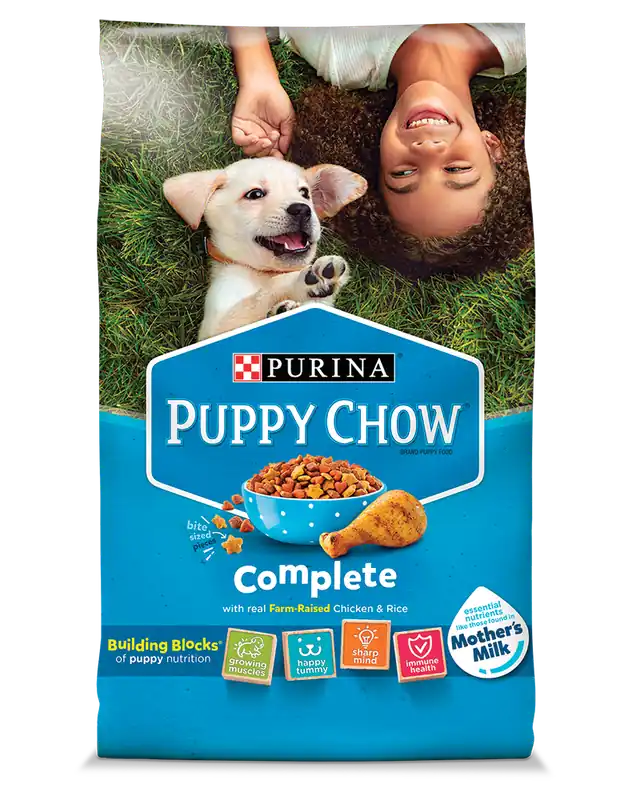 Puppy Chow Complete & Balanced Dry Puppy Food, 32 Lb. Bag With Real Chicken
