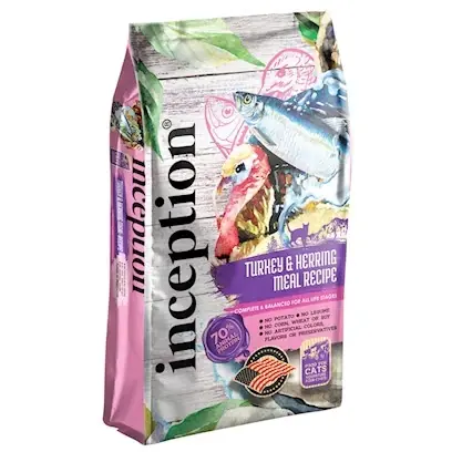 Turkey & Herring Meal Recipe Dry Cat Food 13.5 Lbs