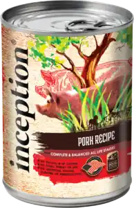 Wet Dog Food Pork Recipe 13oz - High Protein, Grain-free Formula