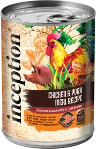 Wet Dog Food Chicken & Pork Recipe 13oz - High Protein Formula