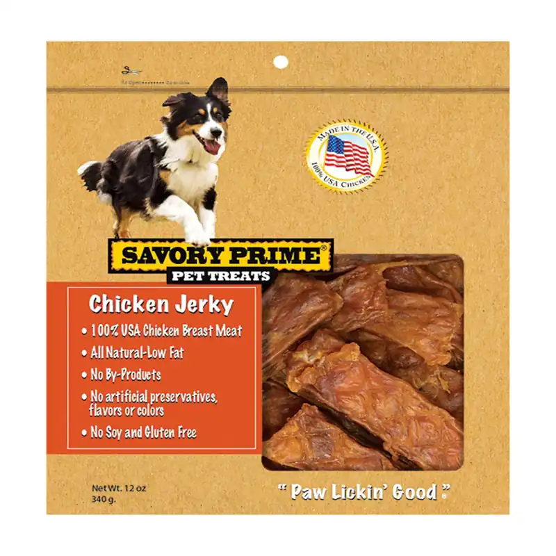 Chicken Jerky Grain Free Treats For Dogs 12 Oz - All Natural