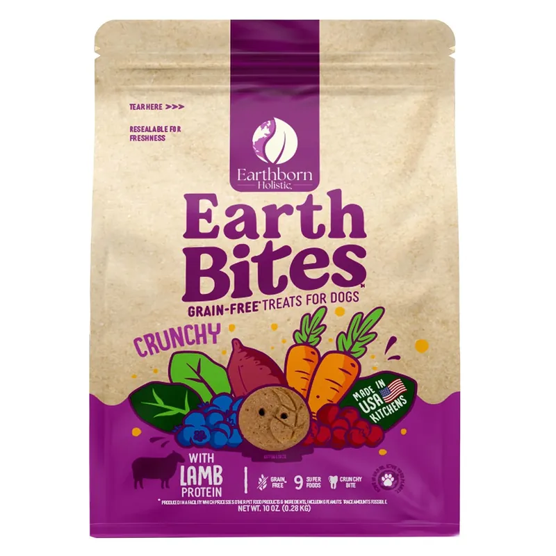 Earthbites Grain-free Lamb Chewy Treats 10 Ounces