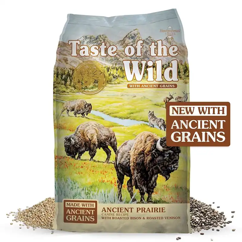 Ancient Prairie Dog Food 5lb With Roasted Bison & Venison
