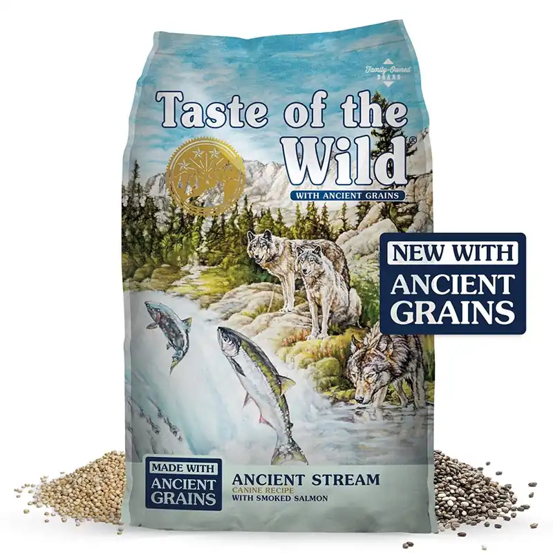 Ancient Stream Salmon Dog Food 5lb With Ancient Grains