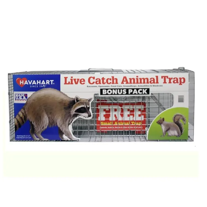 Live Catch 2 Count Animal Trap