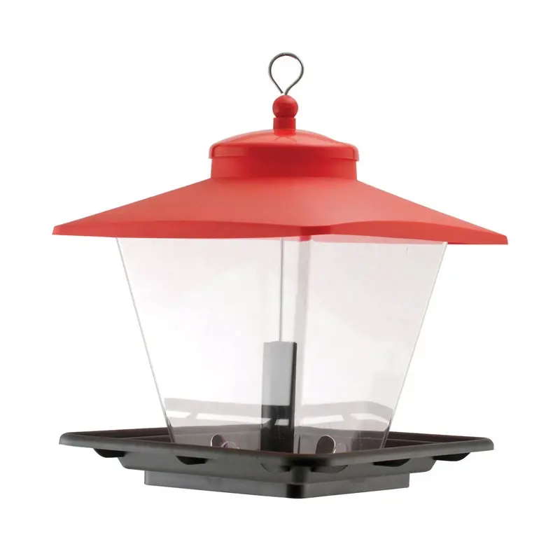 Wild Bird 7 Lb Plastic Cafe Bird Feeder With 4 Ports
