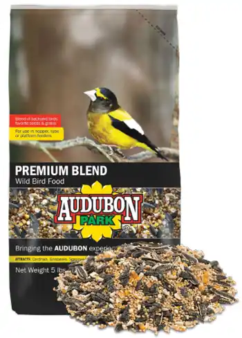 Premium Blend Wild Bird Food, 5 Pound Bag, Model 12225