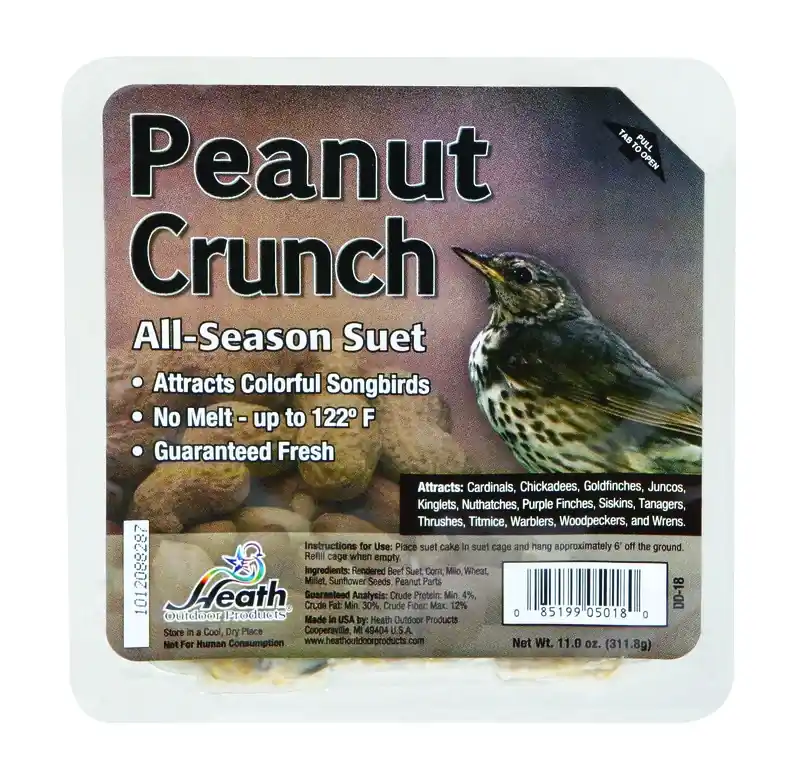 Suet Cake, Peanut Crunch, 11.25-oz.
