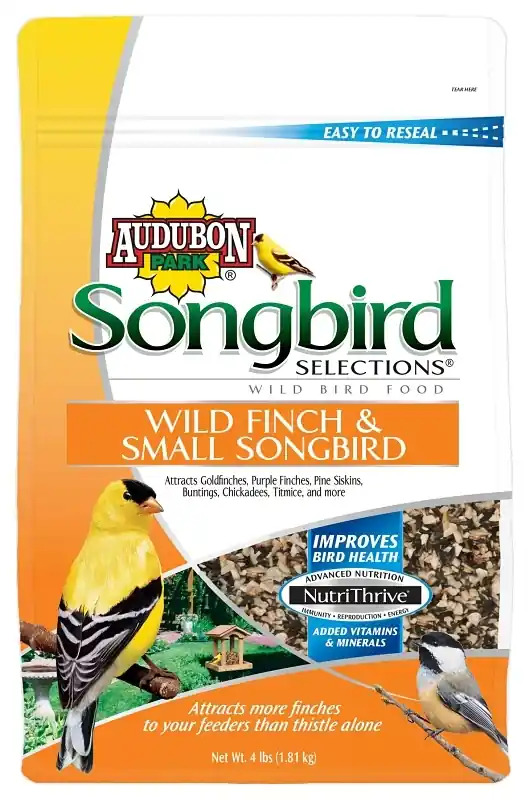 Finch & Small Bird Blend Wild Bird Seed, 4 Pounds