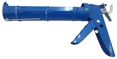 Caulking Gun, Smooth Rod, 3 1 Thrust Ratio, 9 In.