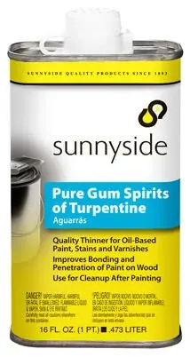 Pure Gum Spirits Turpentine, 1-pt.