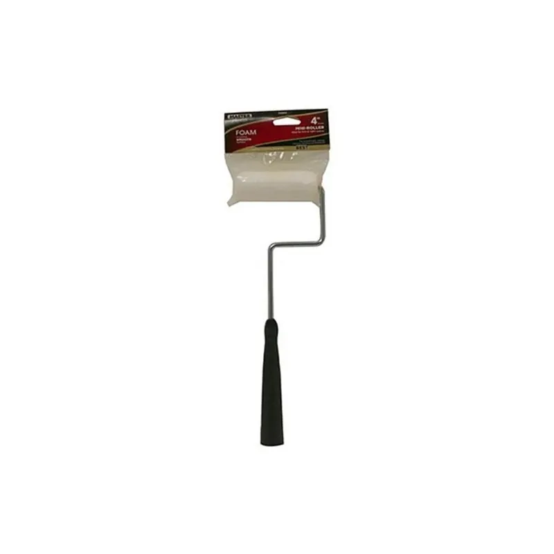 Master Painter Best 4" High Density Foam Mini Paint Roller Cover With 12" Frame
