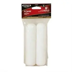 60185tv Paint Roller Cover Refill, High-density Foam, 6.5-in., 2-pk. - Quantity 1