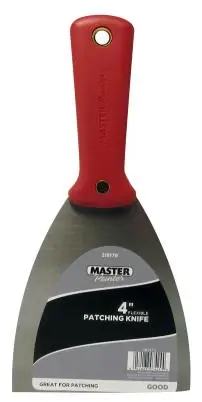 Flexible Taping Knife, High Carbon Steel Blade, 4-in.