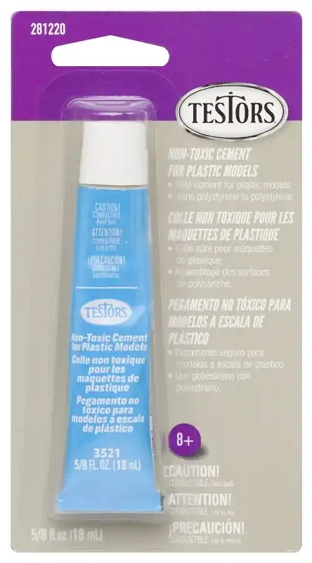 General Purpose Plastic Glue, 5/8 Oz.