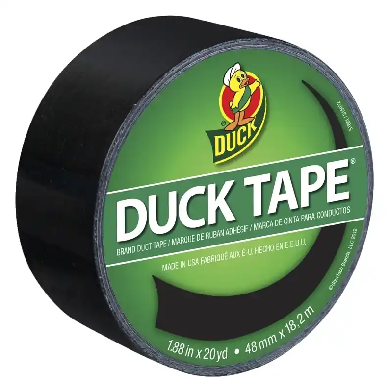 Duct Tape, Black, 1.88-inch X 20-yard