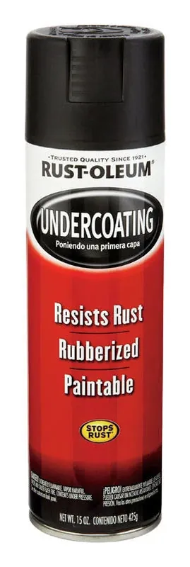 Rust-oleum Automotive Flat/matte Black Professional Grade Undercoating 15 Oz